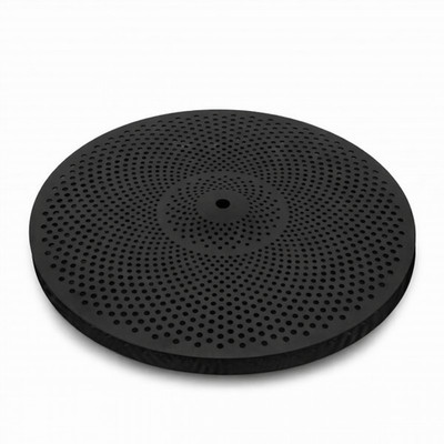 EASTROCK 14'' Hi-Hat Becken Paar Schwarz Wenig Benutzt Low-Volume