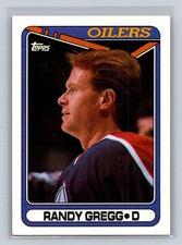 1990-91 Topps #275 Randy Gregg Edmonton Oilers