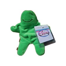 Flubber Bean Plush Disney Store Beanie Robin Williams Movie Green Slime Monster