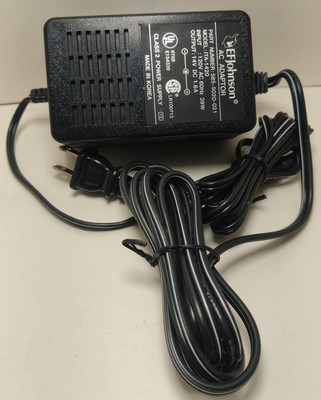 EF JOHNSON AC ADAPTOR 120 VAC POWER SUPPLY 585-5020-021, ITA-1420, MINT, ADAPTER