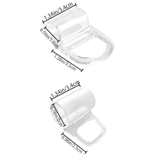 For Wireless Cellular Sunshade Transparent ABS Material Easy Installation - Afbeelding 4 van 12