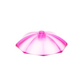 1x Lego Umbrella 6x6x1 Transparent Dark Pink Parasol Set 3315 4599053 4094