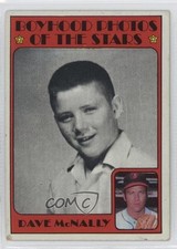 1972 Topps Boyhood Photos of the Stars Dave McNally #344 0c4