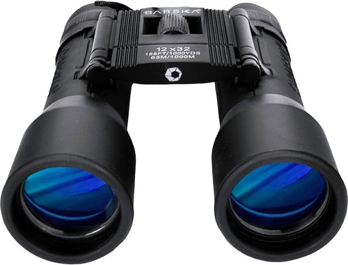12x32 Compact Black Binoculars Shockproof Lucid View Close Focus (ft/m): 21ft/7m - Picture 3 of 5