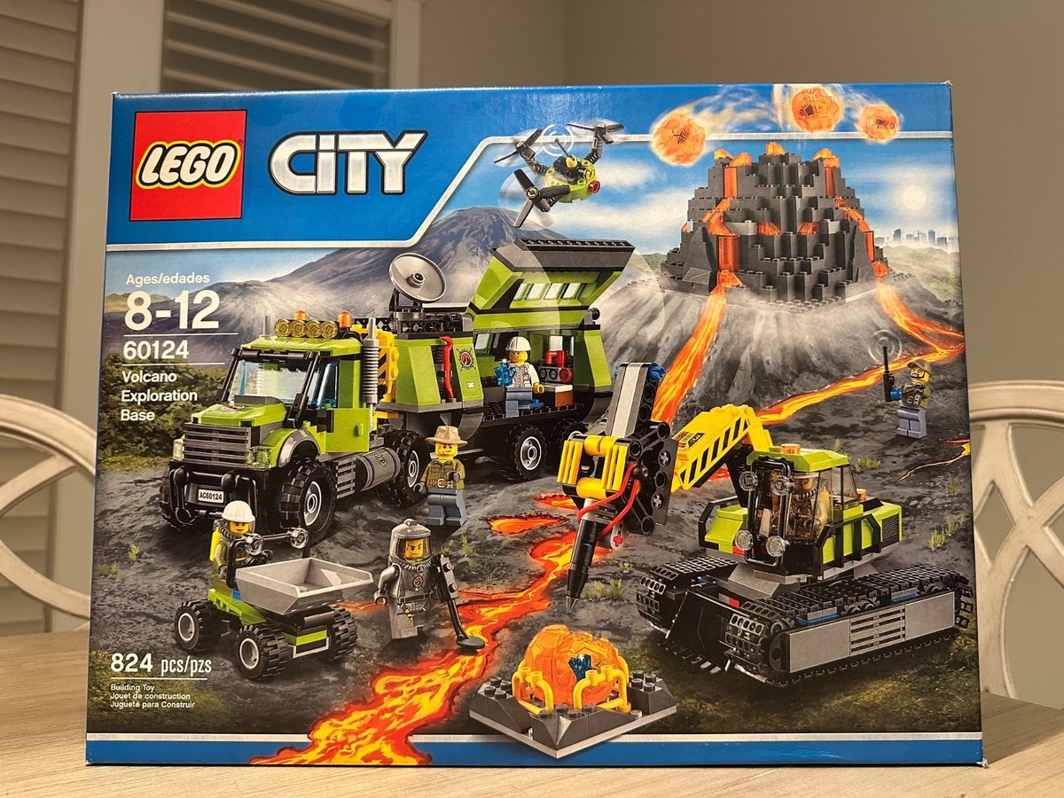 LEGO CITY: Volcano Exploration Base (60124) for sale online | eBay