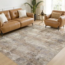 5x7 Washable Area Rugs for Living Room, Non Slip Soft Large Rugs for Bedroom ...