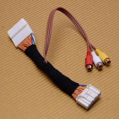 MDA-AVC38 Audio Video RCA Input Cable Harness Fit for Lexus & Toyota from 2012-
