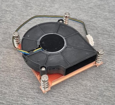 CPU Kupfer-Kühler LGA 1150 1151 1155 1156 1200 +Everflow B127515BU Radial Lüfter