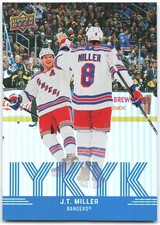 2025-26 Upper Deck Series 2 IYKYK #IYKYK-3 J.T. Miller New York Rangers