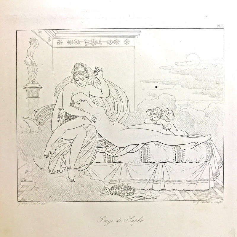 Sappho, Bion et Moschus, 1829