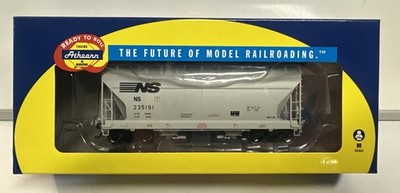 Athearn HO Scale RTR Norfolk Southern ACF 2970 2-Bay Covered Hopper Car #235191