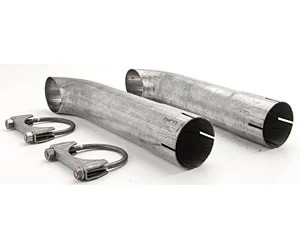JEGS 30535 2.5" ID Exhaust Turndowns Pair