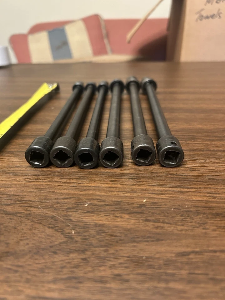 Juego de enchufes de extensión de bola giratoria métrica Snap On 206PFSXM 3/8" Drive 6 piezas 10-15 mm Foto 2 de 4