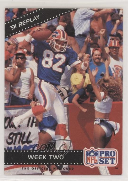 1992 Pro Set '91 Replay Don Beebe Week Two #38 nz8