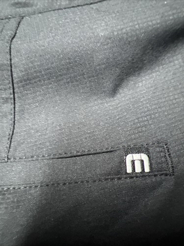Travis Mathew Golf Shorts Black Chino Stretch Lightweight Pockets Men’s SZ 36 - Picture 11 of 12