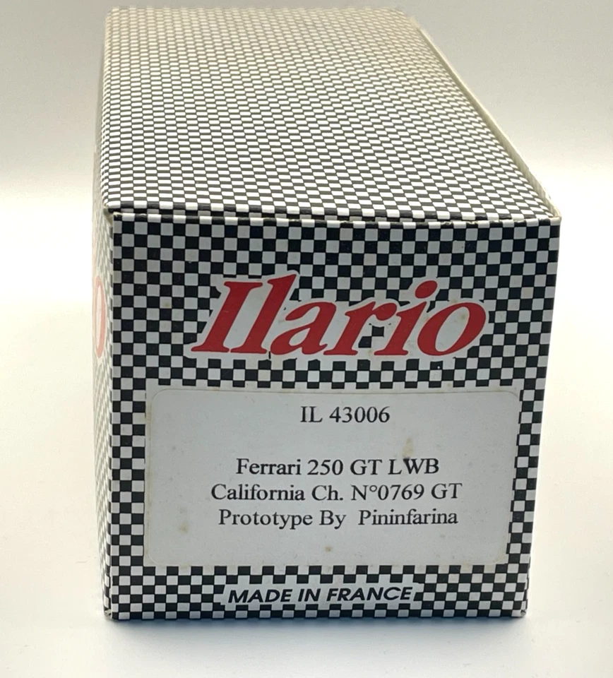 Ilario Ferrari 250 GT LWB California Ch 0769 GT IL43006 1:43 igual a BBR MR TTC Foto 2 de 4