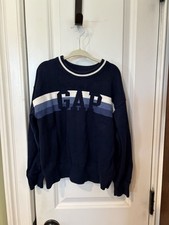 Gap Kids Boys Sweater Size S Gap Logo Blue SKU TR49