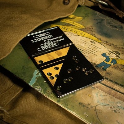Fallout Nuclear Key Card & Vault 111 Coin Bundle