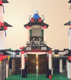 LEGO Ninja # 6093 - Flying Ninja Fortress - 100% complete - mint condition