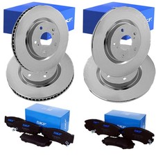 SKF BREMSSCHEIBEN + BELÄGE VORNE + HINTEN passend für KIA SPORTAGE JE