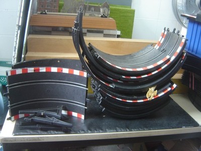 Carrera Profi  Großes Set Looping-Teile ohne Kartons ''Gebraucht''(751)