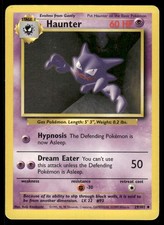 1995 haunter pokemon card value Fossil 1st Edition Holo 6/62 PSA 10 – TBC Games Weakness Darkness ×2 Resistance Fighting Old haunter card my friend