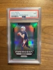 2024 Panini Prizm - Emergent Drake Maye #4 Green Prizm (RC)