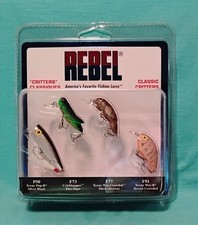 REBEL CLASSIC CREATURE TEENY POP-R, CRICKHOPPER, TEENY WEE-CRAWFISH, TEENY WEE-R