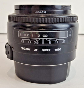 AF Lens SIGMA Super-Wide II 24 mm f/2.8 Minolta Sony Canon Camera J4206