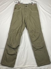 Kuhl Mens Revolvr Pants Olive Green Utility Outdoor Vintage Patina Hiking 30x32