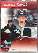 2023-24 Upper Deck SP Game Used Authentic Rookies Jersey Tye Kartye #237
