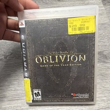 The Elder Scrolls IV: Oblivion -- Game of the Year Edition (Sony PlayStation 3, 