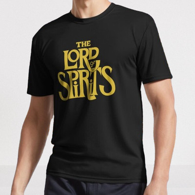 NEW SHIRT THE LORD OF SPIRITS GOLD ACTIVE LOGO UNISEX T-SHIRT FUNNY SIZE S-5XL