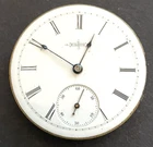 Antique 1897 Elgin Grade 117 Pocket Watch Movement Parts/Repair 6s 7 Jewels USA