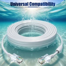 KERUI 60FT/18M  High Speed Cat5e Ethernet Cable Network RJ45 wire Cord POE 