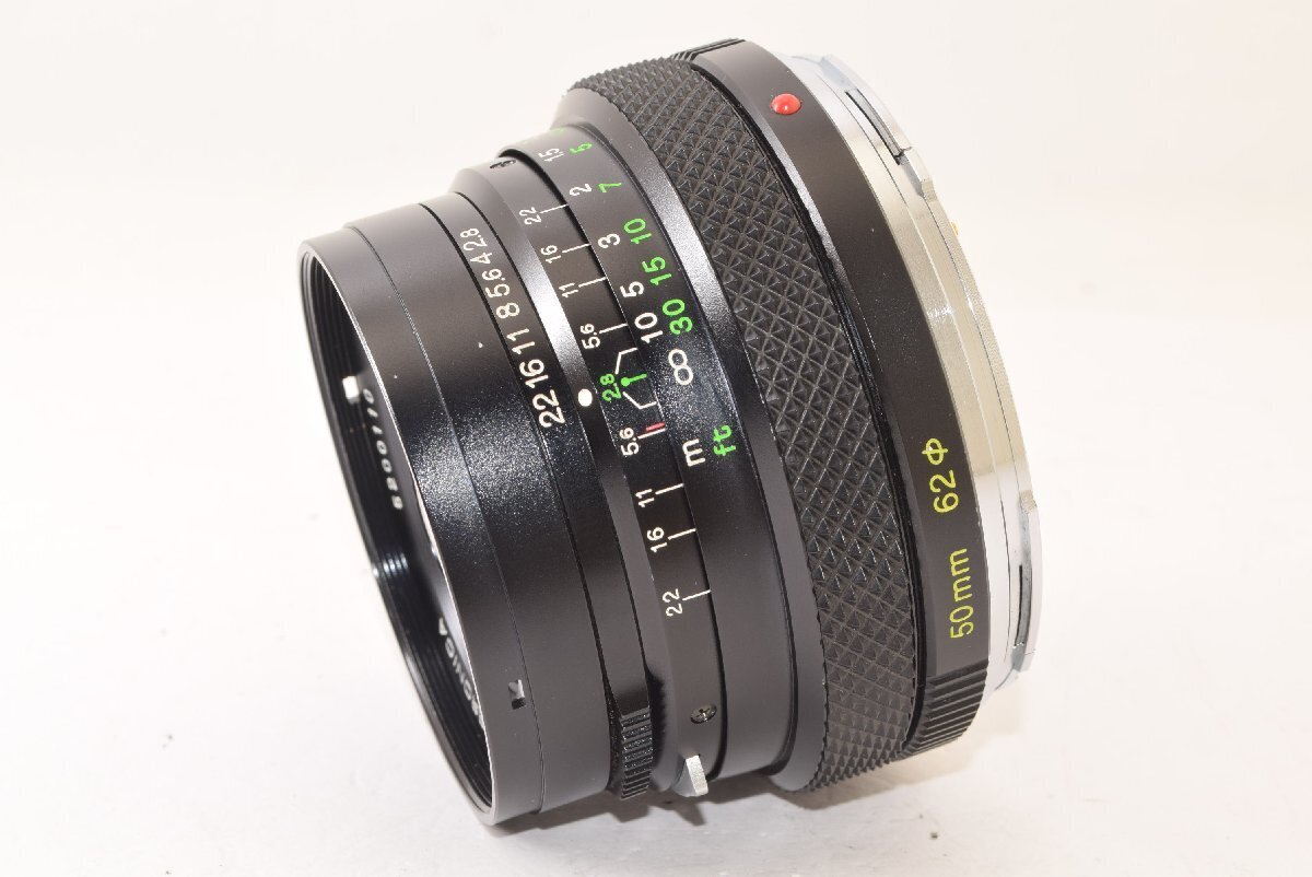 BRONICA ZENZANON MC50mm F2.8 ETR用 #124e Mint* Zenza Bronica Zenzanon MC 50mm F/2.8 Wide Angle Lens