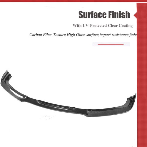 REAL CARBON Front Bumper Lip Spoiler Fit for LEXUS IS F Sedan 2011-2012 BODYKIT - Picture 10 of 15