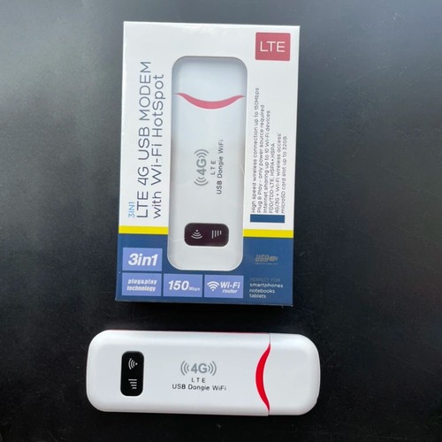 4G LTE WiFi Router Hotspot USB Modem mit SIM Slot – 150Mbps Tragbar W2S