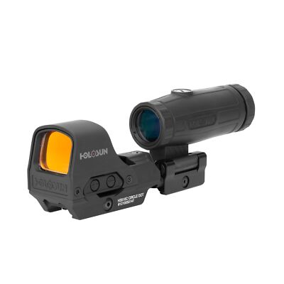 HOLOSUN HS510c Reflex Red Dot Sight + HM3X 3X Magnifier Combo Set