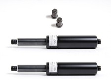 2x Lambo Door Shocks Strut Vertical 850lbs M12 Bolt On Kitcaps Fittings Bushing