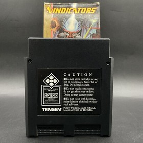 Vindicators Tengen Unlicensed NES Nintendo Entertainment System Game 1988 Tested