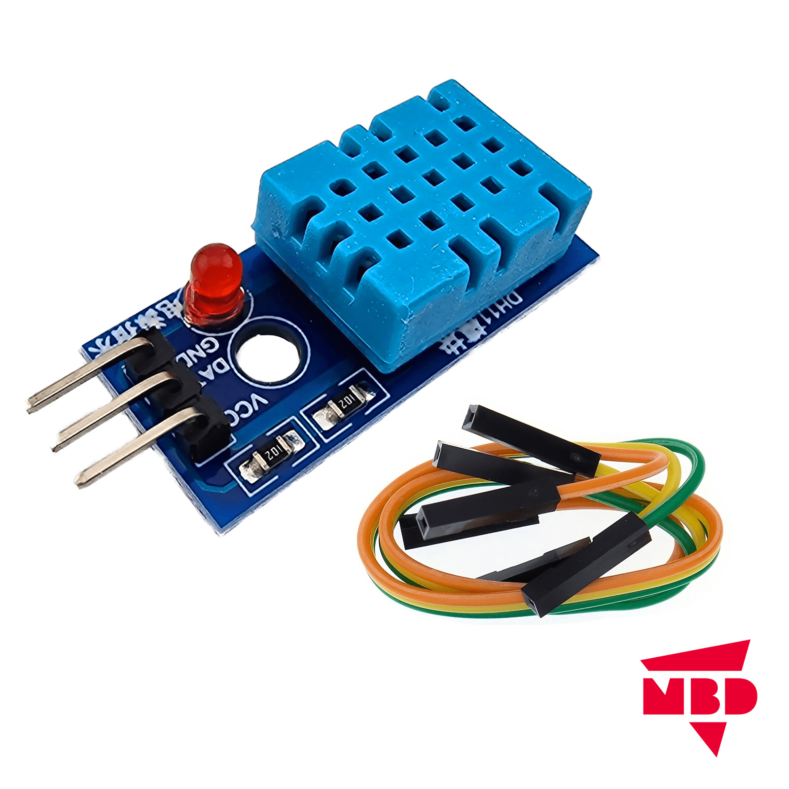 DHT11 Digital Temperatur und Luftfeuchtigkeit Sensor Modul Arduino Raspberry Pi