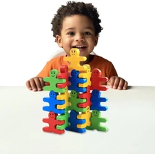 Wood Balance Building Blocks Stacking Games Toys for Kids Children Toddlers