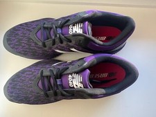 New Balance Mens 4040 V5  Purple - Black Baseball Right Sided Shoes  Size 14