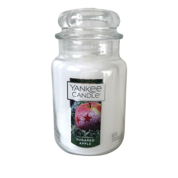 Yankee Candle 1244681 Sugared Apple Large Jar Candle For 150 Hours for