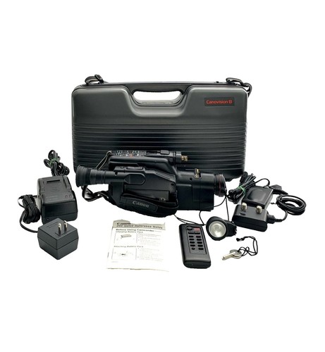 【希少】Canon　VM-E2　Canonvision 8　8mm対応 Vintage Canon Canovision 8 VM-E2 Camera Bundle w/ Hard Case HC-E1