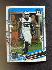 DJ Johnson 2023 Panini Donruss Optic Rated Rookie RC #214