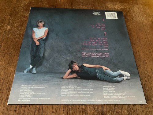STONE FURY Let Them Talk LP Vinyl 1986 Kingdom Come Unruly Child World Trade - Picture 4 of 4