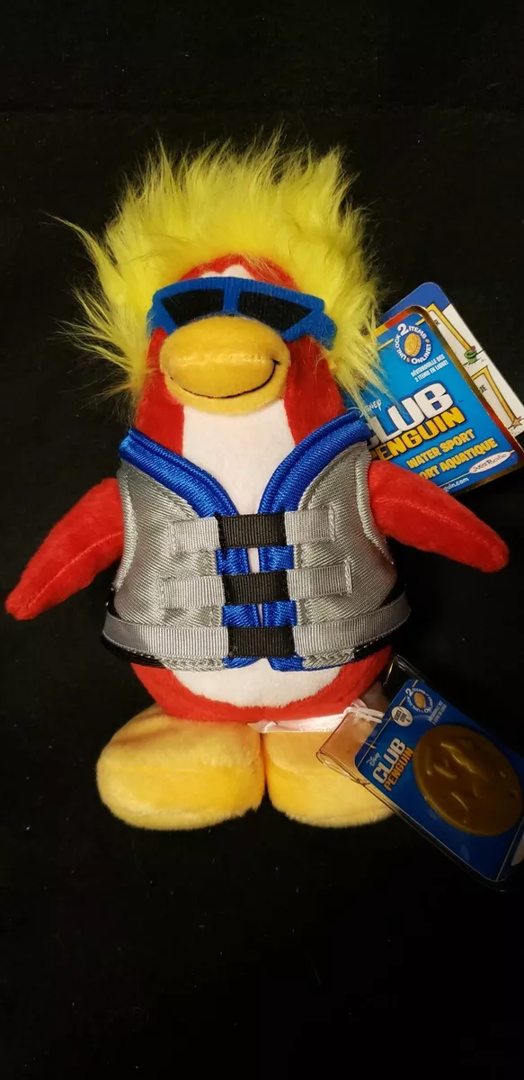 Club Penguin Series 6 Water Sport Plush Figure (Version 1) 