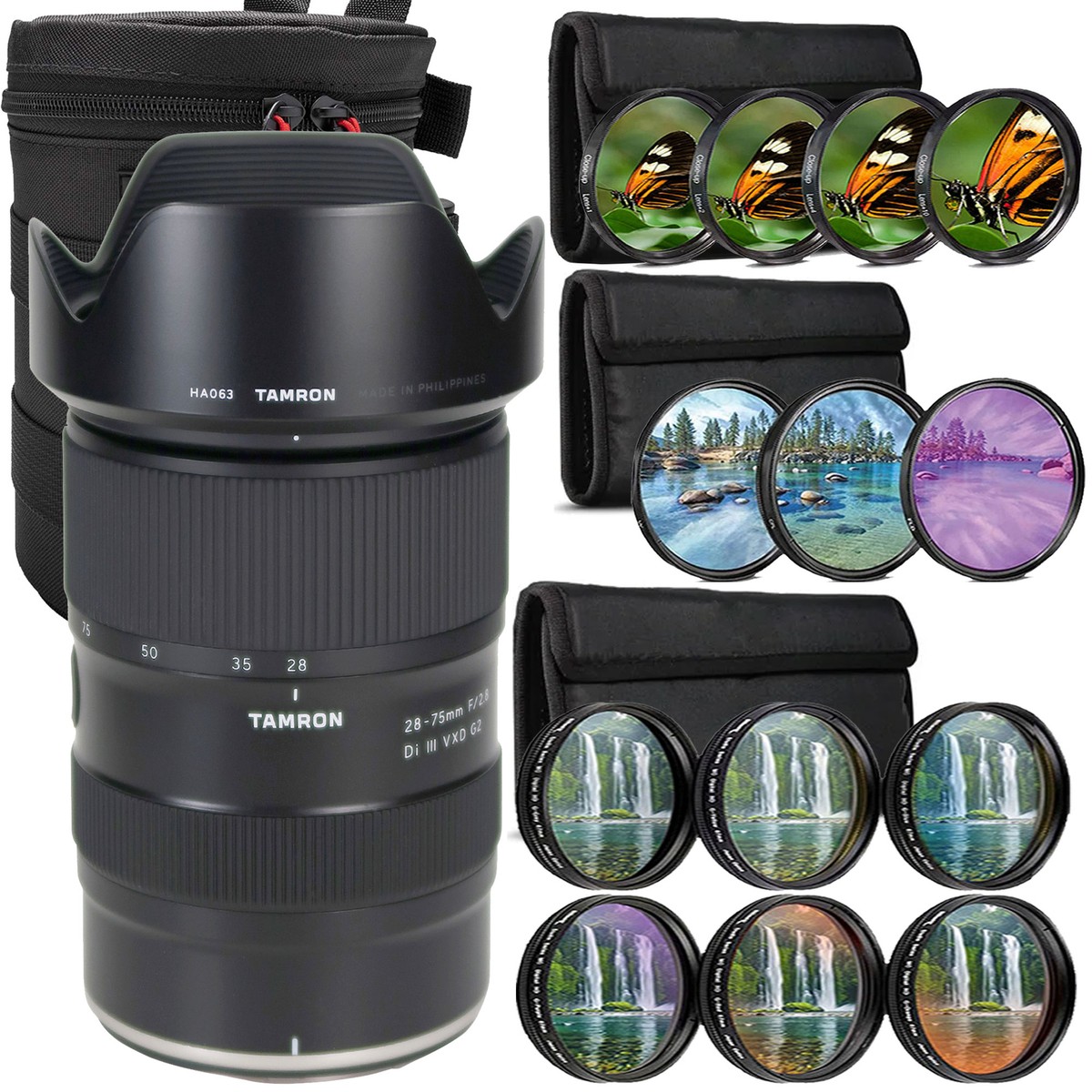 TAMRON 28-75mm F/2.8 Di III VXD G2+フィルター Tamron 28-75mm f/2.8 Di III VXD G2 Lens (Nikon Z) Accessory